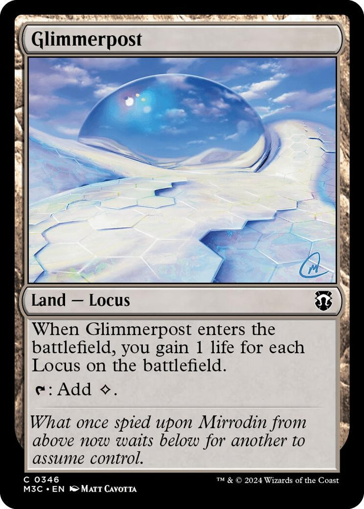 Image for Glimmerpost (346) [Commander: Modern Horizons 3]