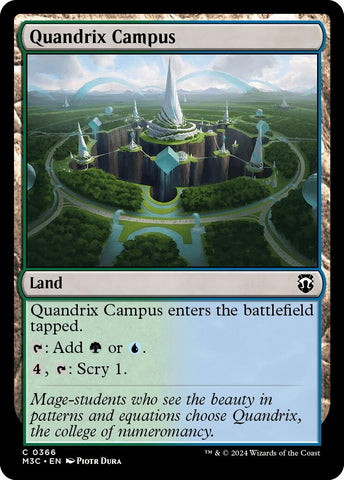 Image for Quandrix Campus (366) [Commander: Modern Horizons 3]