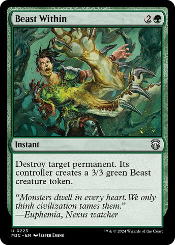 Image for Beast Within (223) [Commander: Modern Horizons 3]