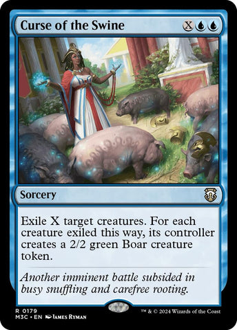 Image for Curse of the Swine (179) [Commander: Modern Horizons 3]