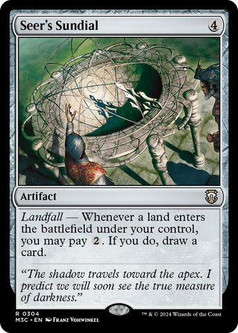 Image for Seer's Sundial (304) [Commander: Modern Horizons 3]
