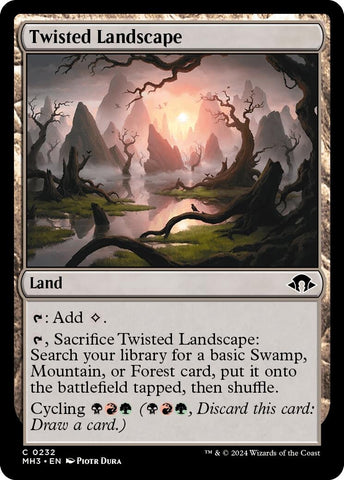 Image for Twisted Landscape (232) [Modern Horizons 3]