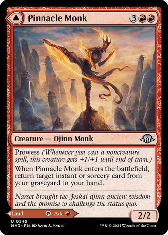 Image for Pinnacle Monk (246) [Modern Horizons 3]