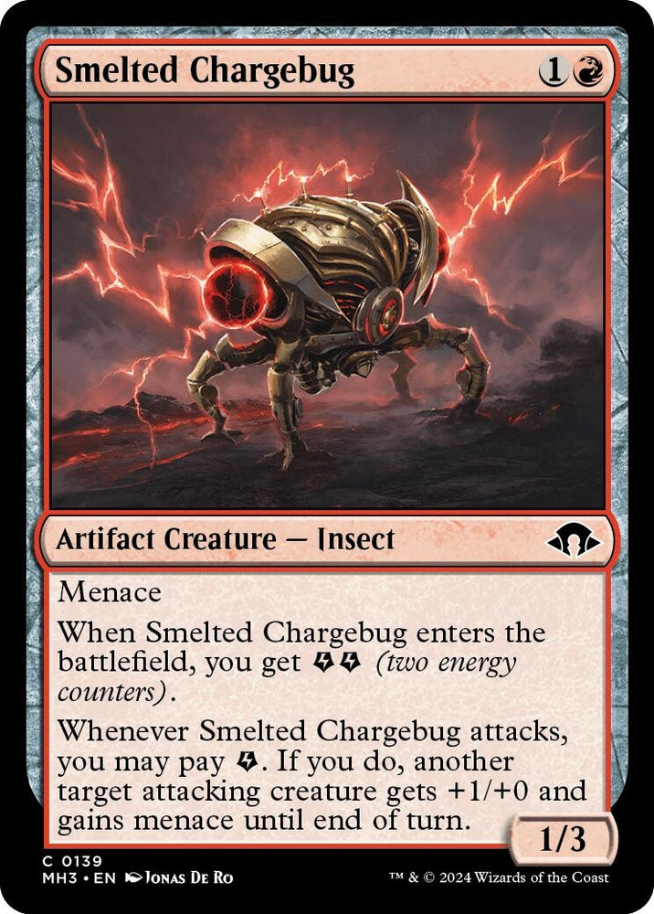 Image for Smelted Chargebug (139) [Modern Horizons 3]