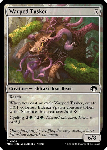 Image for Warped Tusker (16) [Modern Horizons 3]