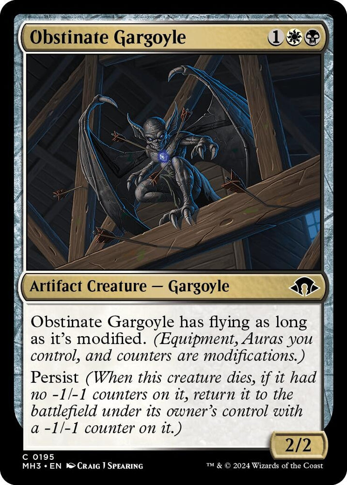 Image for Obstinate Gargoyle (195) [Modern Horizons 3]