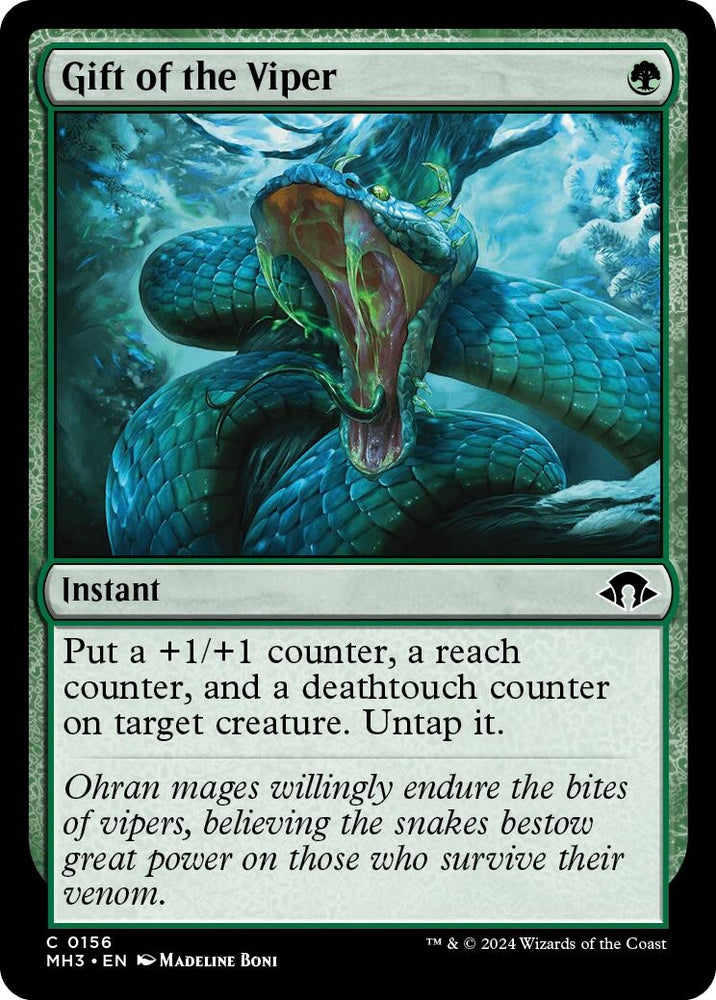 Image for Gift of the Viper (156) [Modern Horizons 3]