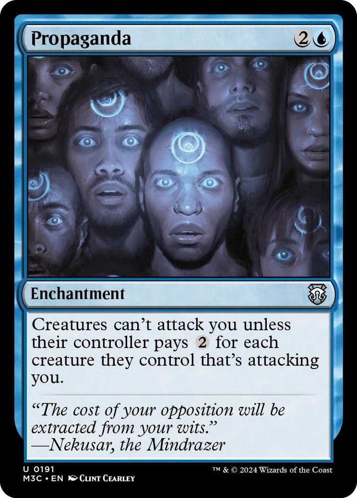 Image for Propaganda (Ripple Foil) (191) [Commander: Modern Horizons 3]