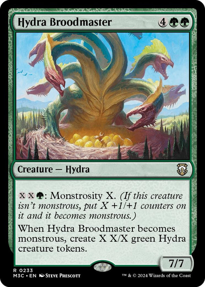 Image for Hydra Broodmaster (Ripple Foil) (233) [Commander: Modern Horizons 3]