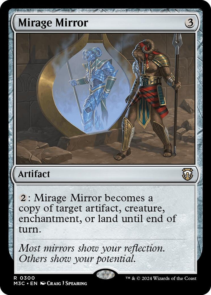 Image for Mirage Mirror (Ripple Foil) (300) [Commander: Modern Horizons 3]