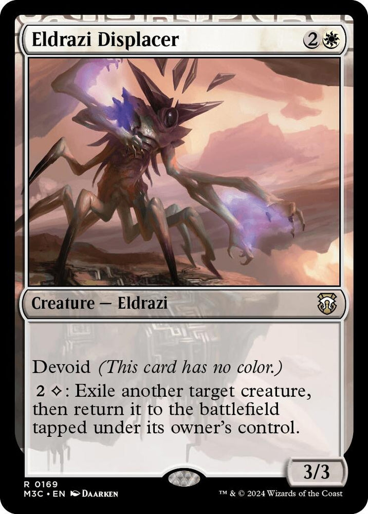 Image for Eldrazi Displacer (Ripple Foil) (169) [Commander: Modern Horizons 3]