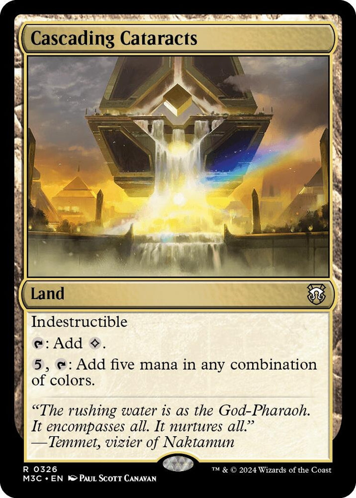 Image for Cascading Cataracts (Ripple Foil) (326) [Commander: Modern Horizons 3]