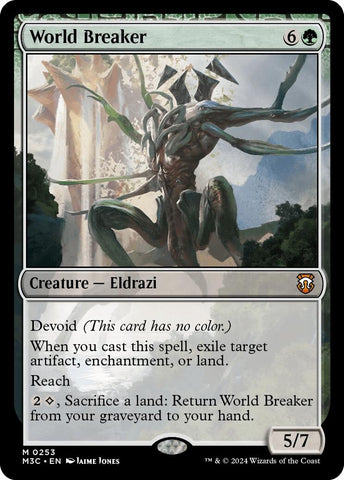 Image for World Breaker (Ripple Foil) (253) [Commander: Modern Horizons 3]