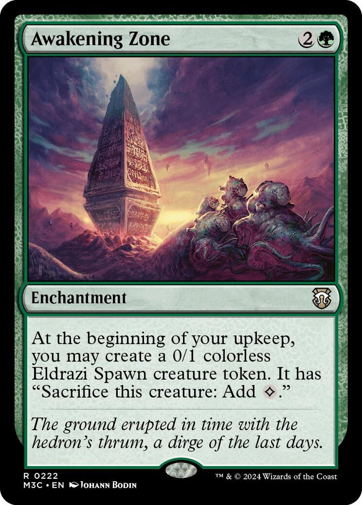 Image for Awakening Zone (Ripple Foil) (222) [Commander: Modern Horizons 3]