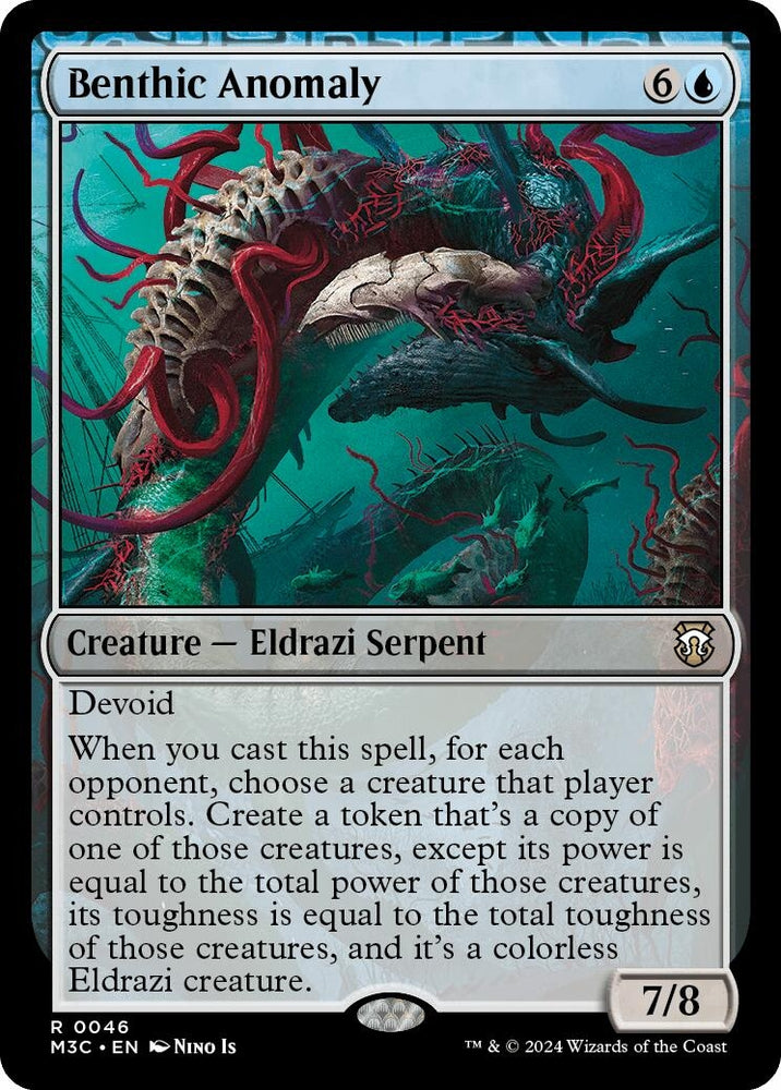 Image for Benthic Anomaly (Ripple Foil) (46) [Commander: Modern Horizons 3]