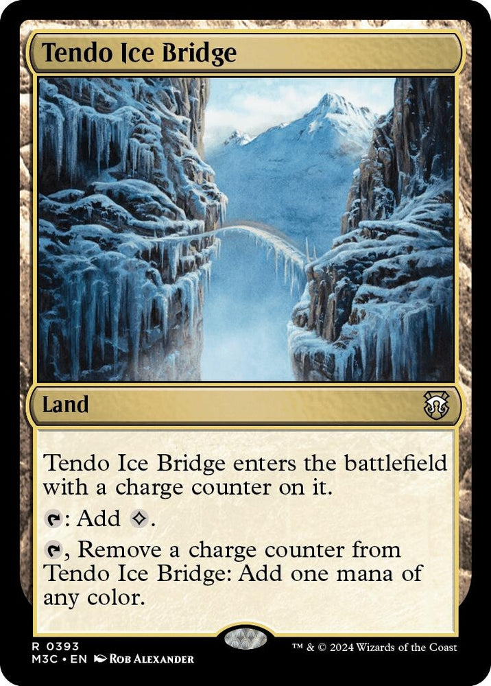 Image for Tendo Ice Bridge (Ripple Foil) (393) [Commander: Modern Horizons 3]