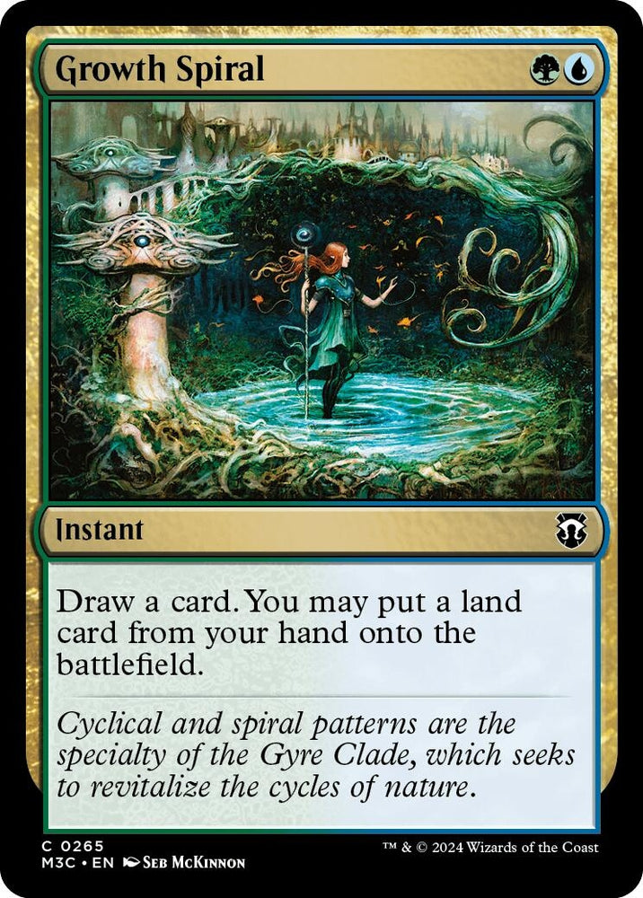 Image for Growth Spiral (Ripple Foil) (265) [Commander: Modern Horizons 3]