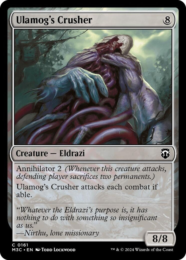 Image for Ulamog's Crusher (Ripple Foil) (161) [Commander: Modern Horizons 3]