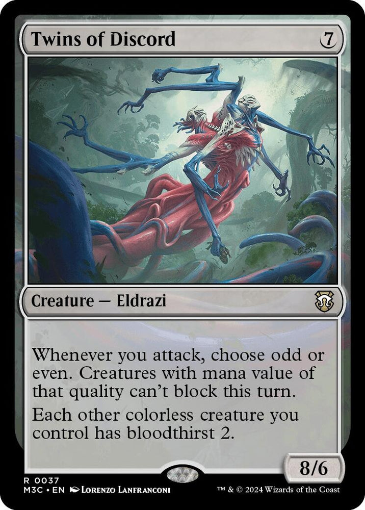 Image for Twins of Discord (37) [Commander: Modern Horizons 3]