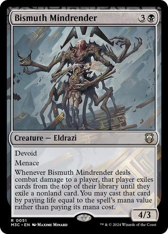 Image for Bismuth Mindrender (Ripple Foil) (51) [Commander: Modern Horizons 3]