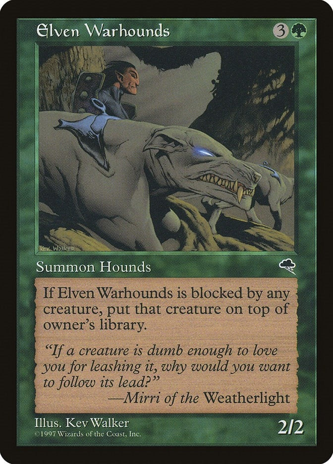 Image for Elven Warhounds (225) [Tempest]