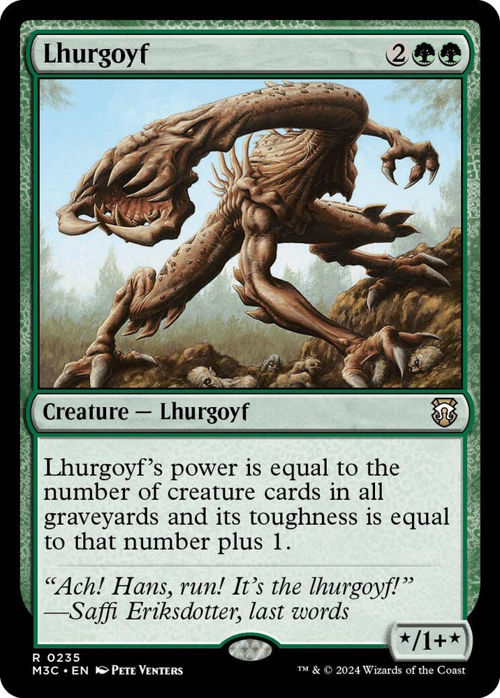 Image for Lhurgoyf (235) [Commander: Modern Horizons 3]
