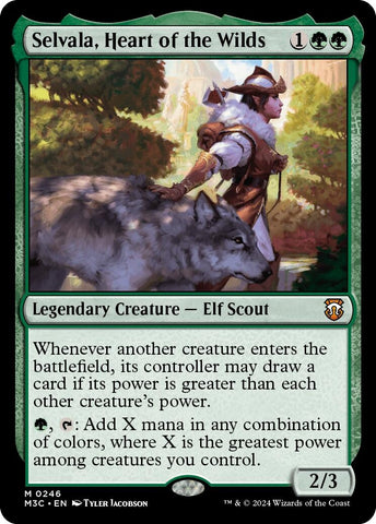 Image for Selvala, Heart of the Wilds (246) [Commander: Modern Horizons 3]