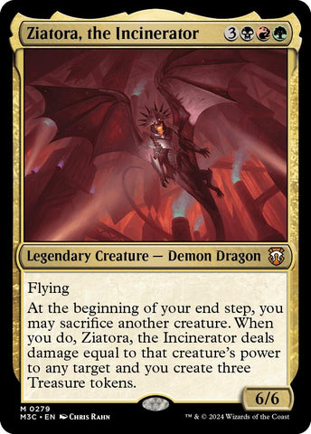 Image for Ziatora, the Incinerator (279) [Commander: Modern Horizons 3]