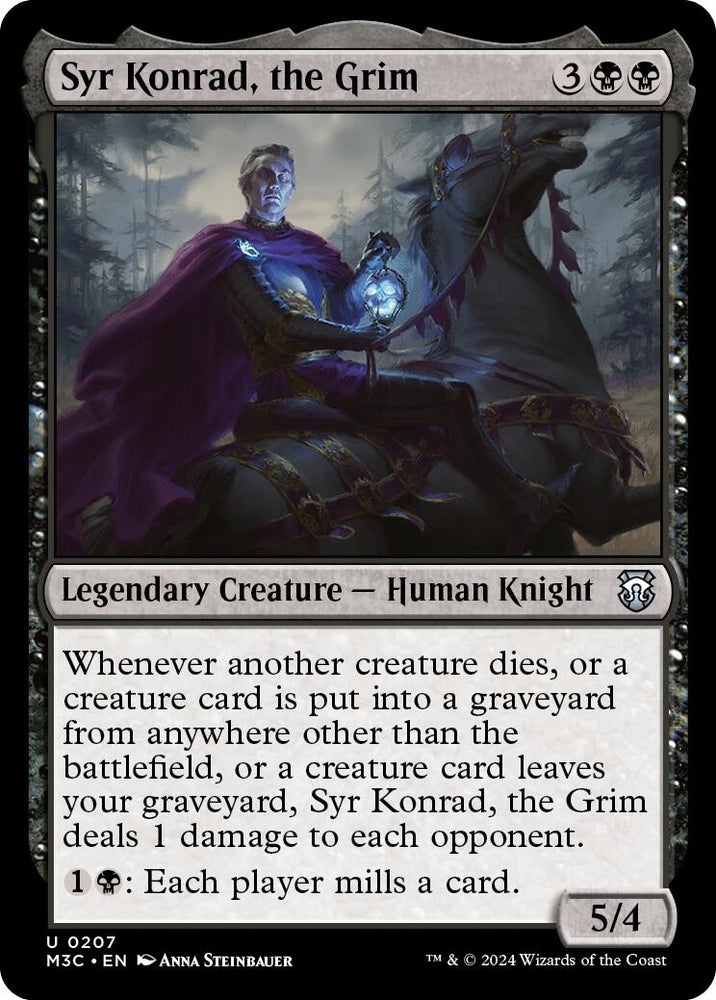 Image for Syr Konrad, the Grim (207) [Commander: Modern Horizons 3]