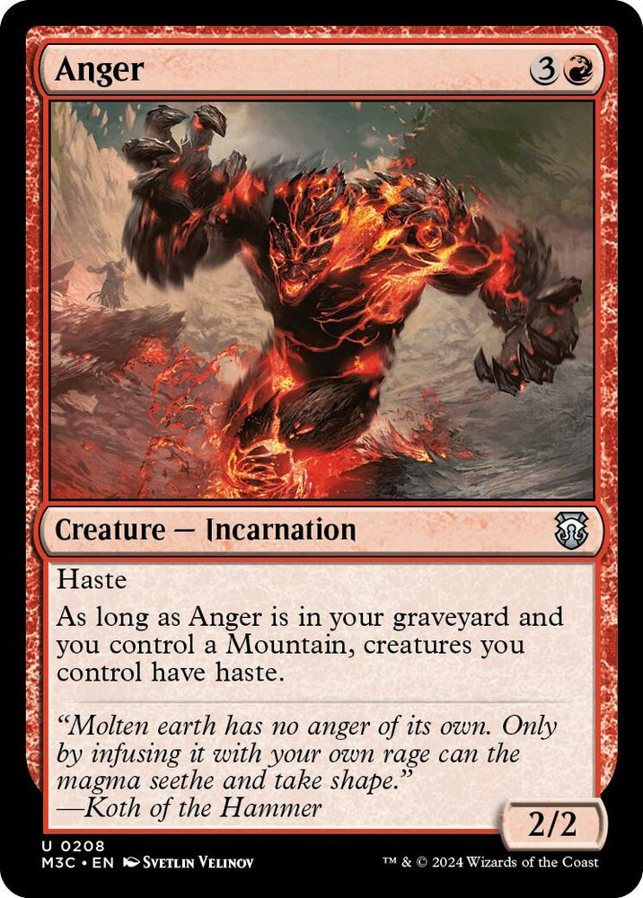 Image for Anger (208) [Commander: Modern Horizons 3]