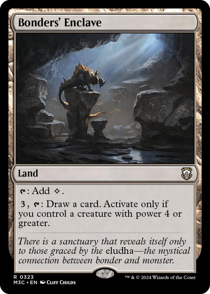 Image for Bonders' Enclave (Ripple Foil) (323) [Commander: Modern Horizons 3]