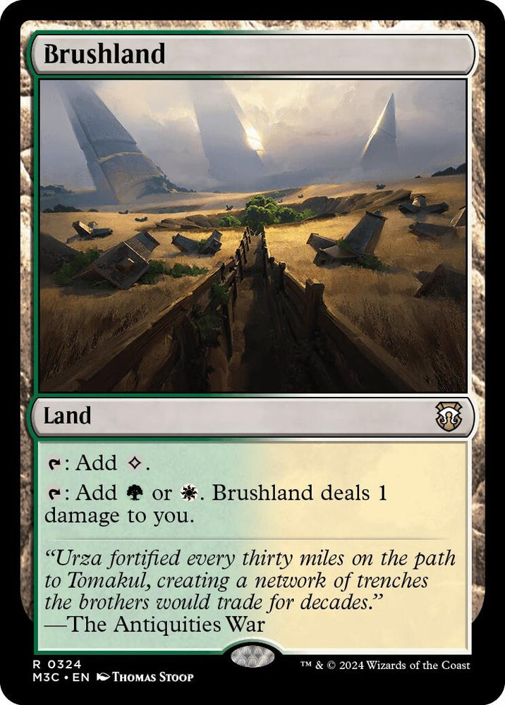 Image for Brushland (Ripple Foil) (324) [Commander: Modern Horizons 3]