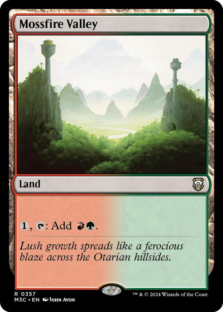 Image for Mossfire Valley (357) [Commander: Modern Horizons 3]