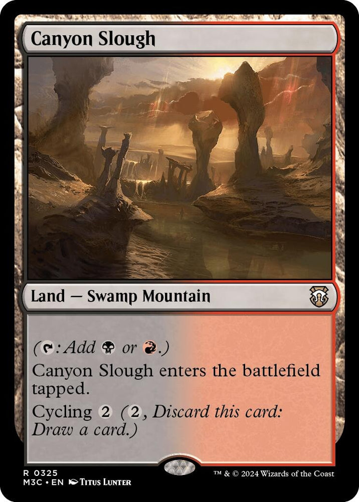 Image for Canyon Slough (325) [Commander: Modern Horizons 3]
