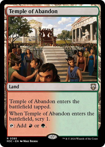 Image for Temple of Abandon (385) [Commander: Modern Horizons 3]