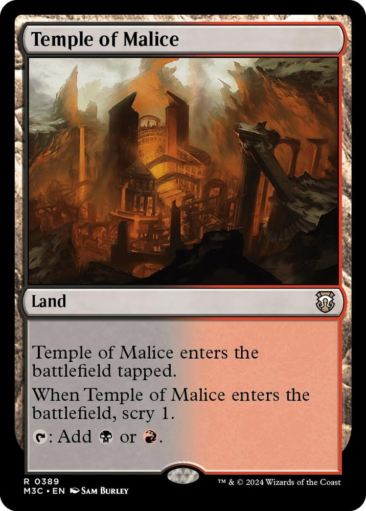 Image for Temple of Malice (389) [Commander: Modern Horizons 3]