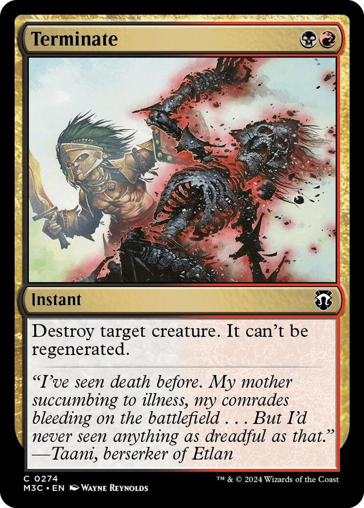 Image for Terminate (274) [Commander: Modern Horizons 3]