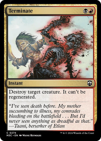 Image for Terminate (274) [Commander: Modern Horizons 3]