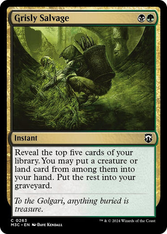 Image for Grisly Salvage (263) [Commander: Modern Horizons 3]