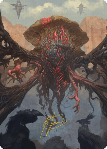 Image for Inversion Behemoth Art Card (Gold-Stamped Signature) (27) [Art Series: Modern Horizons 3]
