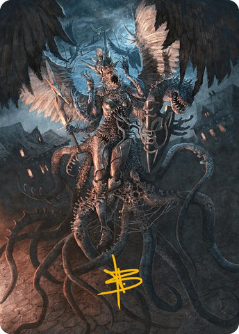 Image for Angelic Aberration Art Card (Gold-Stamped Signature) (28) [Art Series: Modern Horizons 3]