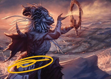 Image for Witch Enchanter Art Card (Gold-Stamped Signature) (16) [Art Series: Modern Horizons 3]