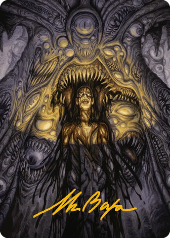Image for Chthonian Nightmare Art Card (Gold-Stamped Signature) (37) [Art Series: Modern Horizons 3]