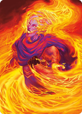 Image for Flare of Duplication Art Card (Gold-Stamped Signature) (38) [Art Series: Modern Horizons 3]