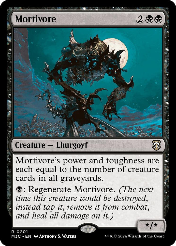 Image for Mortivore (Ripple Foil) (201) [Commander: Modern Horizons 3]