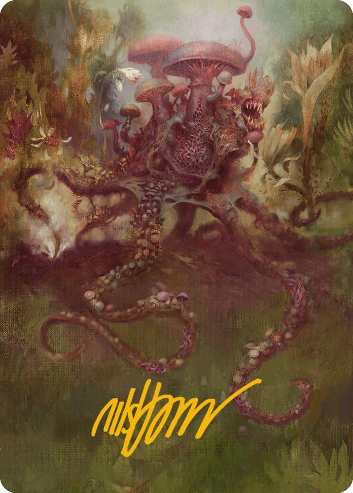 Image for Sowing Mycospawn Art Card (Gold-Stamped Signature) (40) [Art Series: Modern Horizons 3]