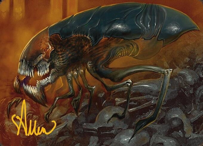 Image for Cranial Ram Art Card (Gold-Stamped Signature) (13) [Art Series: Modern Horizons 3]