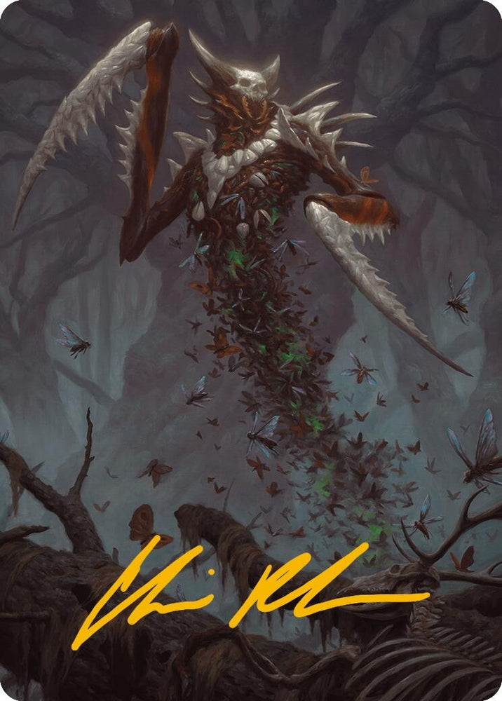 Image for Grist, the Plague Swarm Art Card (Gold-Stamped Signature) (18) [Art Series: Modern Horizons 3]