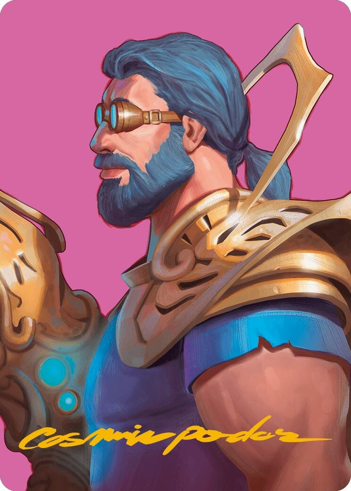 Image for Satya, Aetherflux Genius Art Card (Gold-Stamped Signature) (26) [Art Series: Modern Horizons 3]