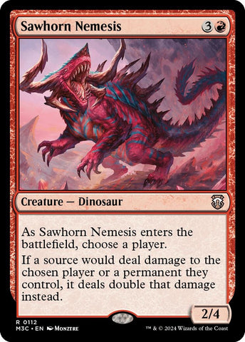 Image for Sawhorn Nemesis (112) [Commander: Modern Horizons 3]